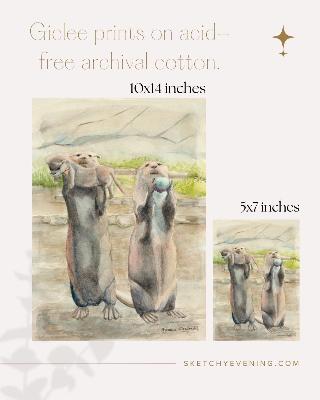 “Otterly Proud” Print