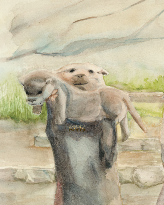 “Otterly Proud” Print