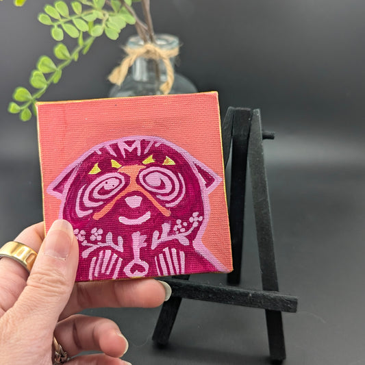 Catcoon Mini Canvas