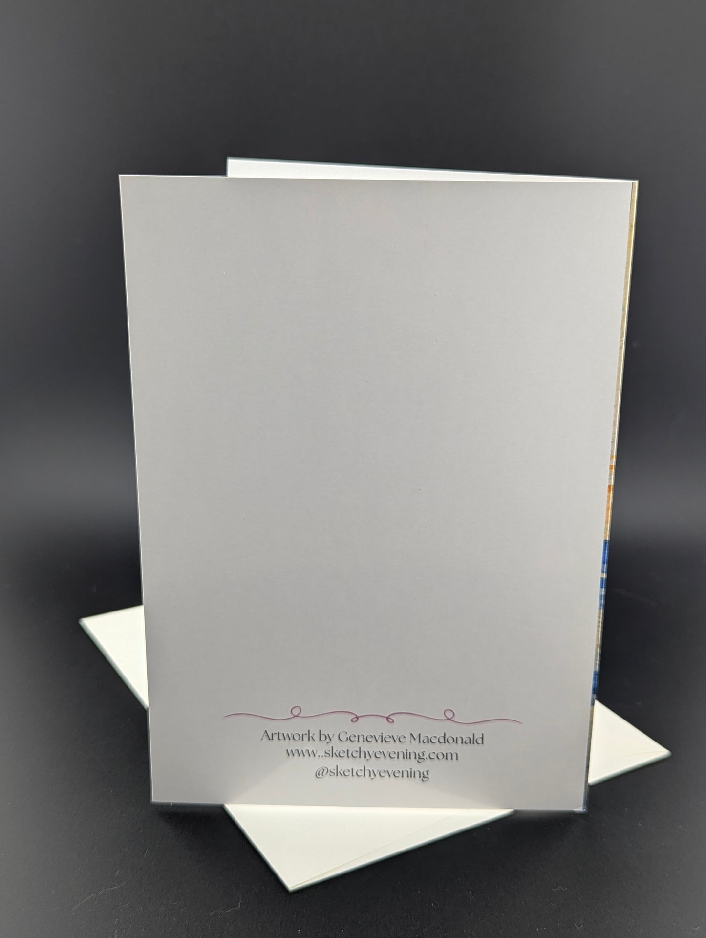 Hellebore Thank you Card