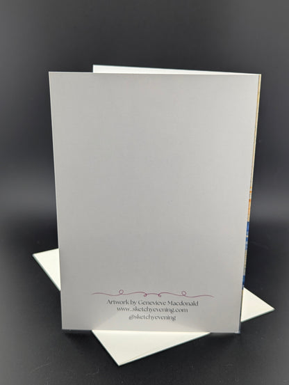 Hellebore Thank you Card