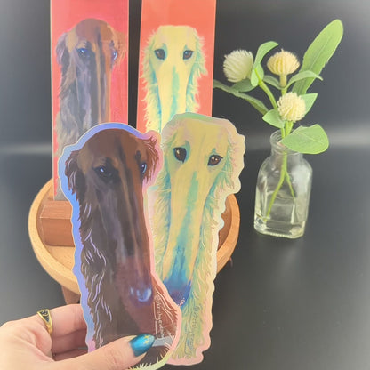 Borzoid and Hosegoat Jumbo Stickers