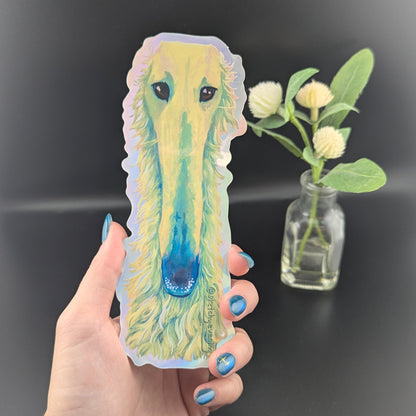 Borzoid and Hosegoat Jumbo Stickers